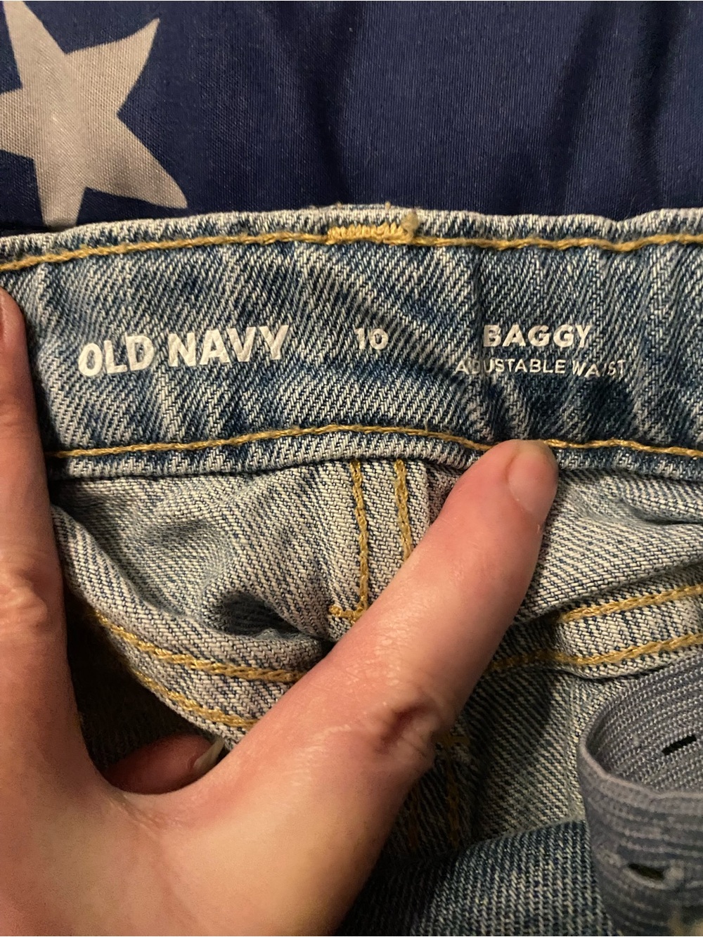 Old Navy Light Blue Carpenter Jeans for Kids - Picture 8 of 8
